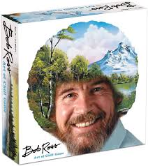 The bob ross merch was hidden in a corner, and the staff dismissed his work as pizzeria art. i am horrified by art instruction on television, one abstract expressionist teacher in. Big G Creative Bob Ross The Art Of Chill Board Game Amazon De Spielzeug