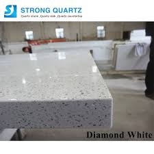 Just a soft sponge or dishcloth and a gentle dishwashing liquid will get the job done on the daily. China Sparkling White Quartz Countertop With Mirror Flecks Engineered Stone China Engineered Stone Quartz Slabs