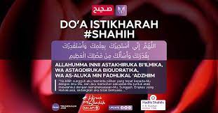 Shalat Istikharah Doa Sesuai Hadits Arab Latin Terjemah Shahih