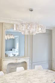 The Cloud Suspension Is A Real Lighting Sculpture Thanks To The Transparency And The Evanescence Of The Polished Stainless Steel Nuage Luminaire Suspension