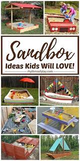 Best Sandbox Ideas For Kids Kids Sandbox Backyard Sandbox Diy Sandbox