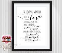 In Loving Memory Instant Download Printable By Teeshaderrick Memory Table Wedding Wedding Memory Table Sign In Loving Memory