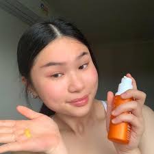 We're 🍌s for this #FreshFace shot 😍@biancanguyen_ uses Banana Bright  Vitamin C Serum + Eye Crème to stay hydrated as the seasons change. Who  else is ready to #FallForVitaminC? #Regram