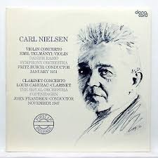 EMIL TELMANYI ⸺ NIELSEN violin concerto, clarinet concerto ⸺ DANACORD LP  EX+