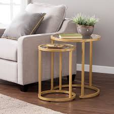 Overstock Com Online Shopping Bedding Furniture Electronics Jewelry Clothing More Gold Nesting Tables Nesting End Tables Side Table