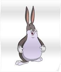 Big Chungus Poster By Strangerblings Poster Wall Art Poster Sell Your Art