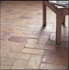 Recycled Polish 19th Century Clinker Bricks Terracotta Floor Tile Floor Flooring