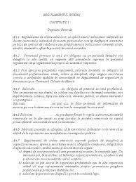 Va rog sa ma ajutati cu un model de regulament de ordine interioara care sa cuprinda ultimele modificari legislative. Regulament De Ordine Interioara Model Itm