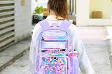 Amazon.com | AGSDON 3PCS Clear Backpack for Girls ...