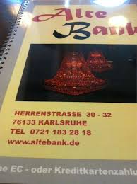 Meine eltern lieben es und uns gefällt es dort auch sehr gut. Alte Bank 703 Bewertungen Karlsruhe Innenstadt West Herrenstrasse Golocal