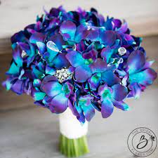 Maybe you would like to learn more about one of these? Purple Blue Galaxy Orchid Wedding Bouquet The Bridal Flower Silk And Real Touch Wedding Bouqu Purple Bouquets Purple Wedding Flowers Orchid Bouquet Wedding
