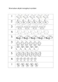 Nombor bulat hingga 10.pdf @ nombor bulat hingga 10.pub. Latihan Mengenal Nombor 1 5