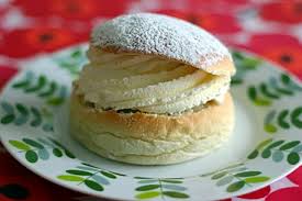 For dessert, many people like to eat their pancakes together with. Semla Wikipedia