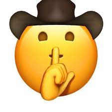 Hush Cowboy Cowboy Emoji Emoji Meme Cute Love Memes