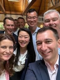 Great to be joining the National Party team today at our Caucus retreat in  Christchurch!