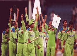 Pakistan's cricket team's logo is a star, usually in the color gold or green, with the word pakistan (پاکِستان) written inside in urdu, pakistan's national language. This Day That Year When Imran Khan Led Pakistan Scripted A Fairytale Comeback To Win Maiden World Cup Title Cricket News India Tv