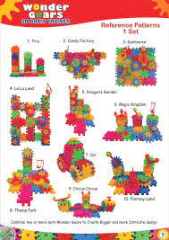 Wonder Gears Motorized Building Set Ages 3 81 Pieces Wonder Gears 3d Puzzle Brain Trainer Kids Playground Dragon Garden
