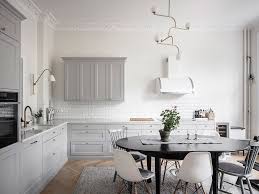 Elegant Light Grey Kitchen Coco Lapine Design New Kitchen Designs Light Grey Kitchens Grey Kitchen