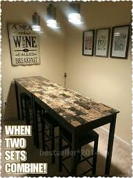 wood dining pub stools marble