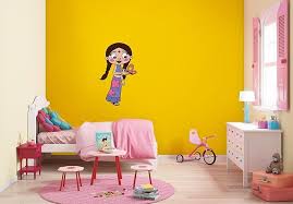 By keeping the other three walls neutral, the bright color adds energy without overwhelming the space. Kids Room Decor Interior Design Ideas For Siblings Asian Paints