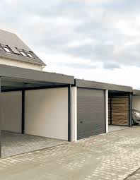 The carport is a bit more versatile as you can park the vehicle from any side of the. Carport Garage Kombination In Herzogenaurach Siebau