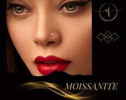 NEW !!! 4mm 5mm Large NOSE Stud 14K Solid Gold 20 Gauge With 4 Prongs  Nostril Piercing Select Ends and Gemstone Available.