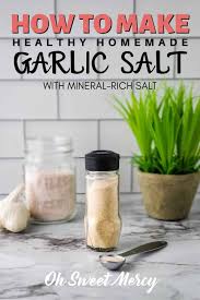 Find powder paint watercolor at. How To Make Homemade Garlic Salt The Healthy Way Oh Sweet Mercy