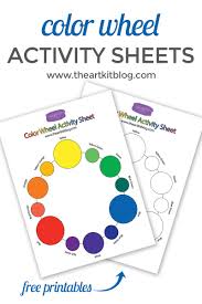 We can provide our kids. Color Wheel Activity Sheets Free Printable The Art Kit