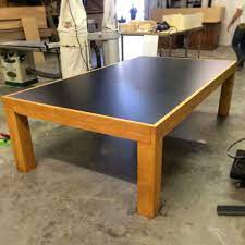 Custom Pingpongtable Woodworking Tvgfabrication Ping Pong Table Ping Pong Tables Home Decor