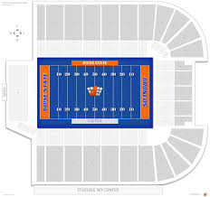 Bronco Stadium Albertsons Stadium Boise State Seating