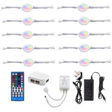 0 out of 5 stars, based on 0 reviews current price $10.98 $ 10. Aiboo Under Counter Led Light Kit Rgbw Rgbww Under Cabinet Lighting