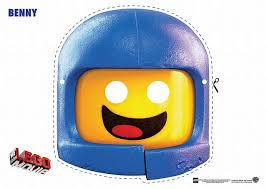 The Lego Movie Paper Masks Printable Benny Emmet Bad Cop Good Cop President Business Superm Lego Faces Lego Movie Characters Lego Movie Coloring Pages