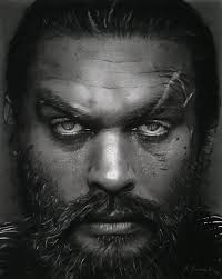 Fierce Intensity" drawing by artist @alberto.arroyo.arte ⚔️ When charcoal  captures raw power—@alberto.arroyo.arte creates this absolutely stunning  portrait that radiates with primal strength and commanding presence. Look  at that incredible rendering ...