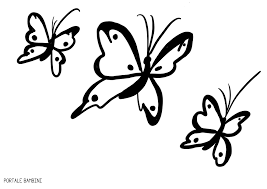 Disegni Di Farfalle Da Stampare E Colorare Gratis Portale Bambini