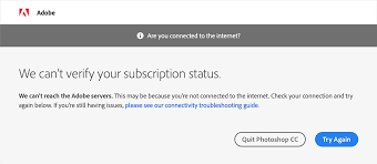Adobe zii is a free tool which is used to activate adobe products on mac & windows, download latest zii patcher from this official site 2020. Cannot Verify Subscription Status In Offline Mode