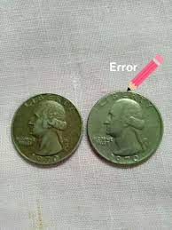 Quarter Dollar A D 1970 D American Error Coin 48 Years Ago Valuable Coins Coins American Coins