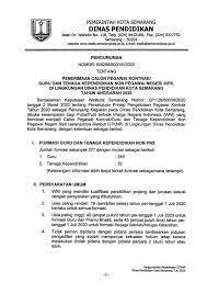 Butuh skck untuk syarat kerja? Lowongan Kerja Non Pns Dilingkungan Dinas Pendidikan Kota Semarang Agustus 2020 Rekrutmen Lowongan Kerja Cpns Bumn Bulan Agustus 2021