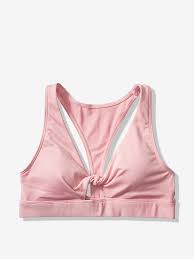 Victoria's secret, pink, padded support, light liftvictoria's secret pink sports bra padded yoga. Modalite Net Victoriassecret Twist Front Lightly Lined Sports Bra 11157534 3tdu