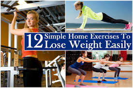 12 simple exercises to lose weight
