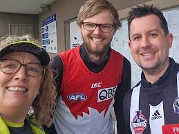 Yesterday afternoon, we had the second edition of our Prelim Saturday  event. A 12.15pm shotgun start saw nearly 100 golfers take to the course in  their footy get up, followed by food