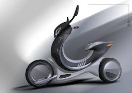 Movito Electric Scooter Illustrates The Importance Of Aerodynamics Present On Pev S This Reduces Air D Electric Scooter Scooter Design Electric Scooter Design