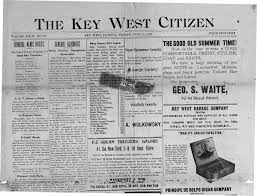 How old is the citizen in new york city? File Key West Citizen Newspaper Front Page 12 June 1908 Jpg Wikimedia Commons