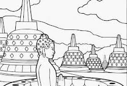 Setelah berlibur ke candi borobudur jika kamu masih punya waktu dan ingin mengunjungi tempat . 20 Inspirasi Gambar Sketsa Candi Borobudur Mudah Tea And Lead