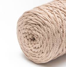 Полиэфирный Шнур для вязания Ш-ПЭ 119-100 Кремово-розовый, Змм, 100 м -  купить в интернет-магазине Хобби-Т по доступной цене