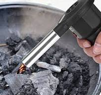 Delaman Ventilatore d'Aria Portatile Alimentato a Batteria per Barbecue,  Inverno Caldo, per Campeggio All'Aperto Picnic Barbecue a Carbonella : ...