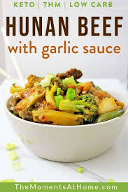 If you like mexican flavors, this tomatillo chili is a perfect recipe for your instant pot. Hunan Beef With Garlic Sauce Instant Pot Low Carb Thm S Keto