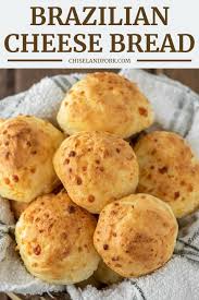 Brazilian Cheese Bread Recipe Pao De Queijo Chisel Fork Recipe Cheese Bread Bread Brazilian Cheese Bread