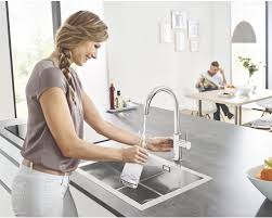 Grohe blue home gefilteres stilles. Spultischarmatur Grohe Grohe Blue Home 31455001 Chrom Bei Hornbach Kaufen