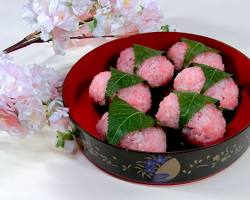 櫻餅的圖片