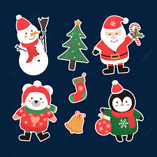 Untuk menambah produk ke favorit, cukup klik pada samping gambar produk. Gambar Stiker Natal Kartun Yang Lucu Menyenangkan Kartun Hari Natal Png Dan Vektor Dengan Latar Belakang Transparan Untuk Unduh Gratis